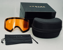 Load image into Gallery viewer, Limited Edition SKIBRILLE WD1811 BLACK &amp; GOLD Luxus Geschenkset - WAGNER DESIGN