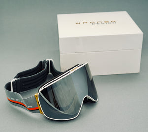 Limited Edition SKIBRILLE WD1811 BLACK & GOLD Luxus Geschenkset - WAGNER DESIGN