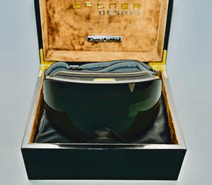 Limited Edition SKIBRILLE WD1811 BLACK & GOLD Luxus Geschenkset - WAGNER DESIGN